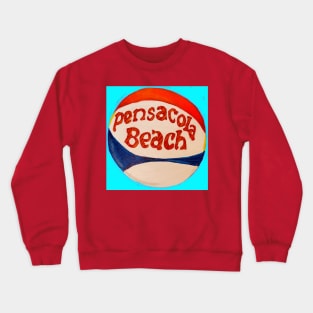 Pensacola Beach Ball Crewneck Sweatshirt